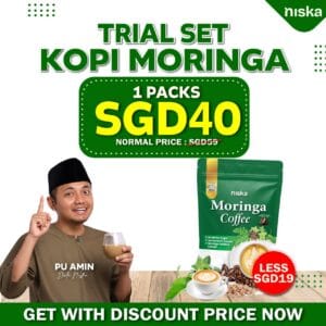 TRIAL SET - 1 PACK MORINGA