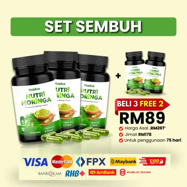 SET SEMBUH - 3 PERCUMA 2 BOTOL