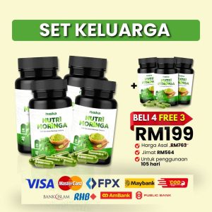 SET KELUARGA - 4 PERCUMA 3 BOTOL